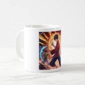 Kung Fu Fighter 4 Kaffeetasse (Vorderseite Links)