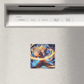 Kung Fu Fighter 6 Magnet (In Situ (Geschirrspüler))