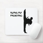Kung Fu Fronten-Tritt Mousepad (Mit Mouse)