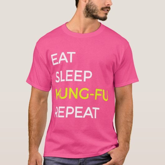 Kung Fu Funny Kung Fu Kampfkunst T-Shirt (Vorderseite)