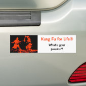 Kung Fu für das Leben Autoaufkleber (Auf Auto)