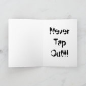 Kung-Fu-Geburtstag Karte (Innenseite)