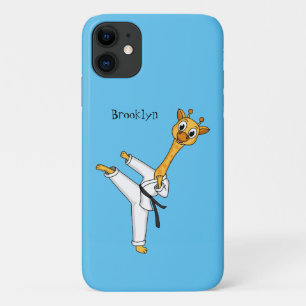 Kung Fu giraffe Cartoon Illustration Case-Mate iPhone Hülle