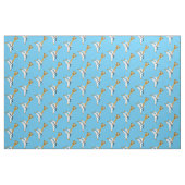 Kung Fu giraffe Cartoon Illustration Stoff (Fat Quarter (45,7 x 55,9 cm))
