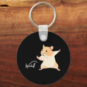 Kung Fu Hammie Schlüsselanhänger (Rückseite)
