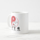 Kung Fu Kaffeetasse (Vorderseite Links)