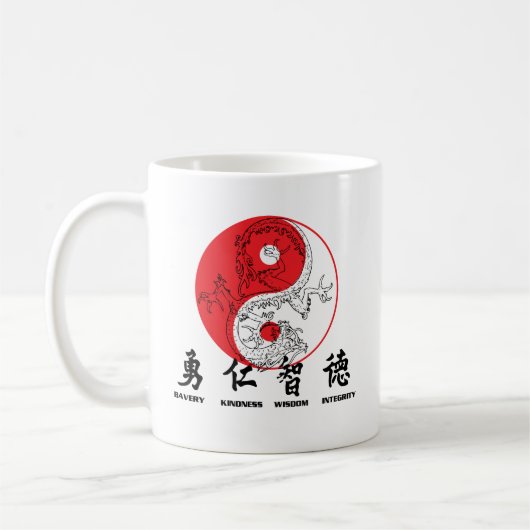 Kung Fu Kaffeetasse (Links)