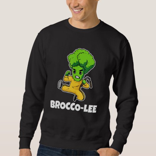 Kung Fu Karate Martial Arts Broccoli Leaf Sweatshirt (Vorderseite)