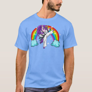 Kung Fu Karate Unicorn MIXED MARTIAL ARTS für Kamp T-Shirt