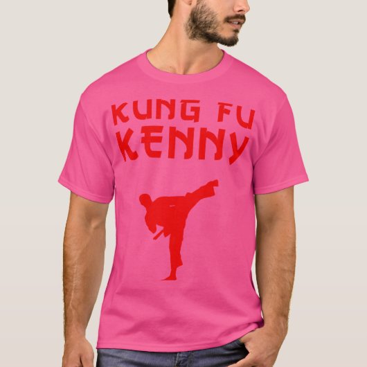 Kung Fu Kenny T-Shirt (Vorderseite)