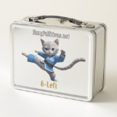 Kung Fu Kittens Lunch Box (6-Links) (Rückseite)