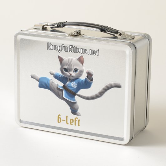 Kung Fu Kittens Lunch Box (6-Links) (Vorderseite)