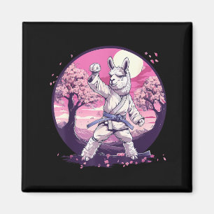 Kung Fu Lama Judo Sakura Baum Taekwondo Kampfsport Magnet