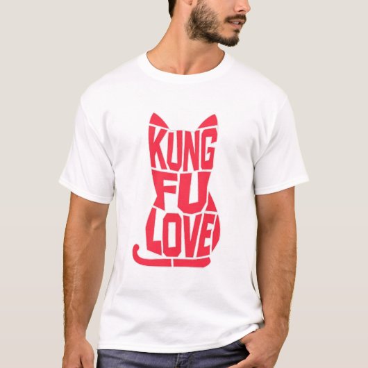Kung Fu Liebe Shirt (Vorderseite)
