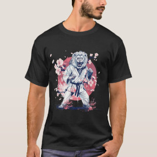 Kung Fu Lion Sakura Judo MMA Kickboxen Taekwondo T-Shirt