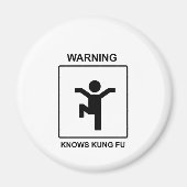 Kung Fu Magnet (Vorne)