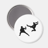 Kung Fu Magnet (Vorderseite/Rückseite)