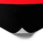 Kung-Fu Martial Arts Karate Manga Girl Poster (Ecke)