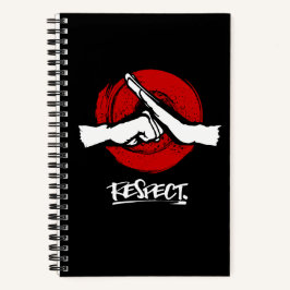 Kung Fu - Martial Arts - Respektieren Notebook Notizblock