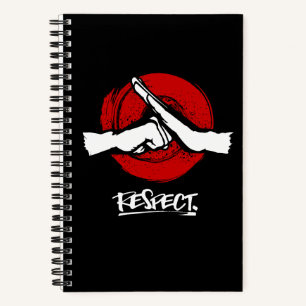 Kung Fu - Martial Arts - Respektieren Notebook Notizblock