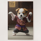 Kung-fu-Meisterwelpen Puzzle (Vertikal)