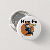 Kung Fu Meowster Button (Vorne & Hinten)