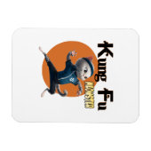 Kung Fu Meowster Magnet (Horizontal)