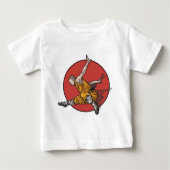 Kung-Fu Ninja Master Baby T-shirt (Vorderseite)