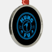 Kung Fu Ornament Aus Metall (Rechts)