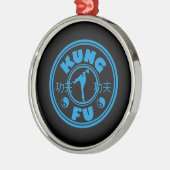 Kung Fu Ornament Aus Metall (Links)