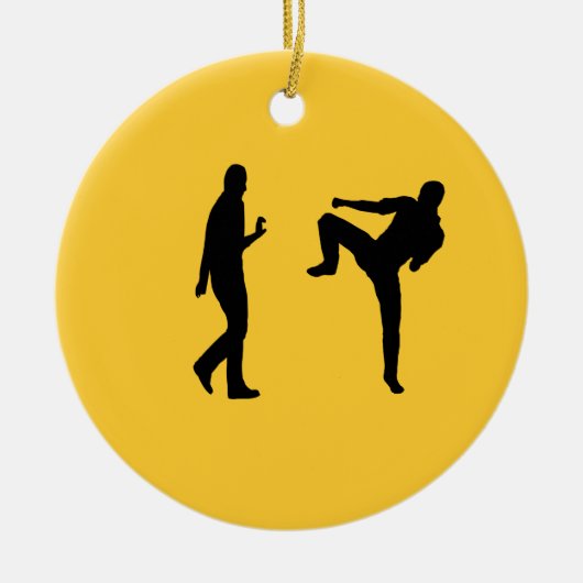 Kung Fu Ornament (Spin It) (Vorne)