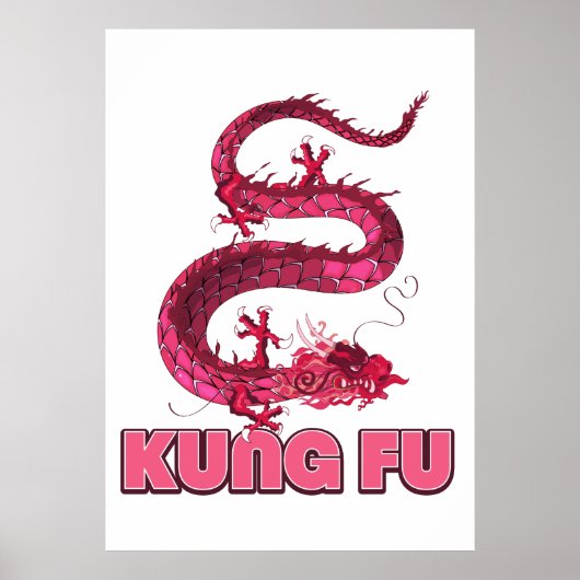 Kung Fu Poster (Vorne)