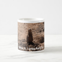 "Kung Fu Prairie Dog" Kaffee-Tasse Kaffeetasse