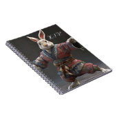 Kung Fu Rabbit Notizblock (Rechte Seite)