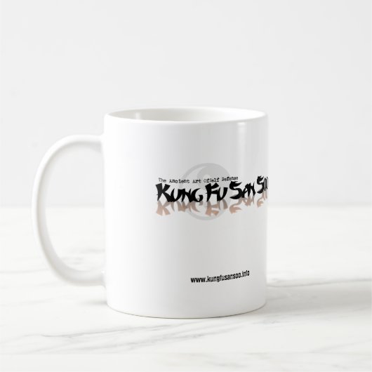 Kung Fu San Soo Kaffee-Tasse Kaffeetasse (Links)