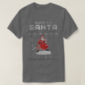 Kung Fu Santa Claus T-Shirt (Design vorne)
