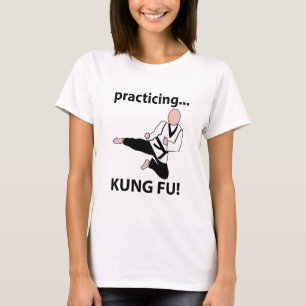 Kung Fu Schwarzgurtel Kampfsport T-Shirt