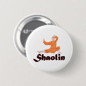 Kung Fu Shaolin Button (Vorne & Hinten)