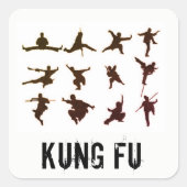 KUNG FU STICKER (Vorderseite)