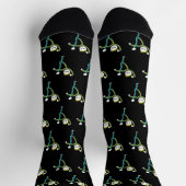 Kung Fu Stickman Socken (Oben)