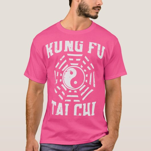 Kung Fu Tai Chi Yin Yang Symbol Chinese Martial Ar T-Shirt (Vorderseite)