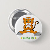 Kung Fu Tiger™ Button (Vorne & Hinten)