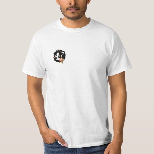 Kung Fu Tiger Chinesischer Lunar Neujahr Tiger T-Shirt (Vorderseite)
