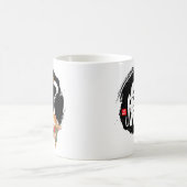 Kung Fu Tiger Fighter Chinesisches Symbol Kaffeetasse (Mittel)