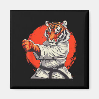 Kung Fu Tiger Kampfsport Kickboxen Taekwondo Magnet
