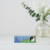 Kung Fu Visitenkarte (Stehend Vorderseite)