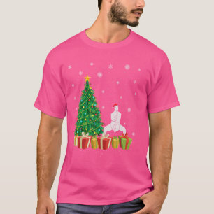 Kung Fu Weihnachtsbaum Beleuchtung Weihnachtsmann  T-Shirt