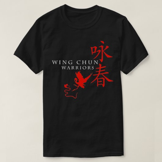Kung Fu Wing Chun warriors  T-Shirt (Design vorne)