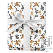 Kung Fu Wrapping Paper Geschenkpapier