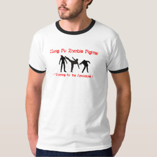 Kung Fu Zombie-Kämpfer T-Shirt